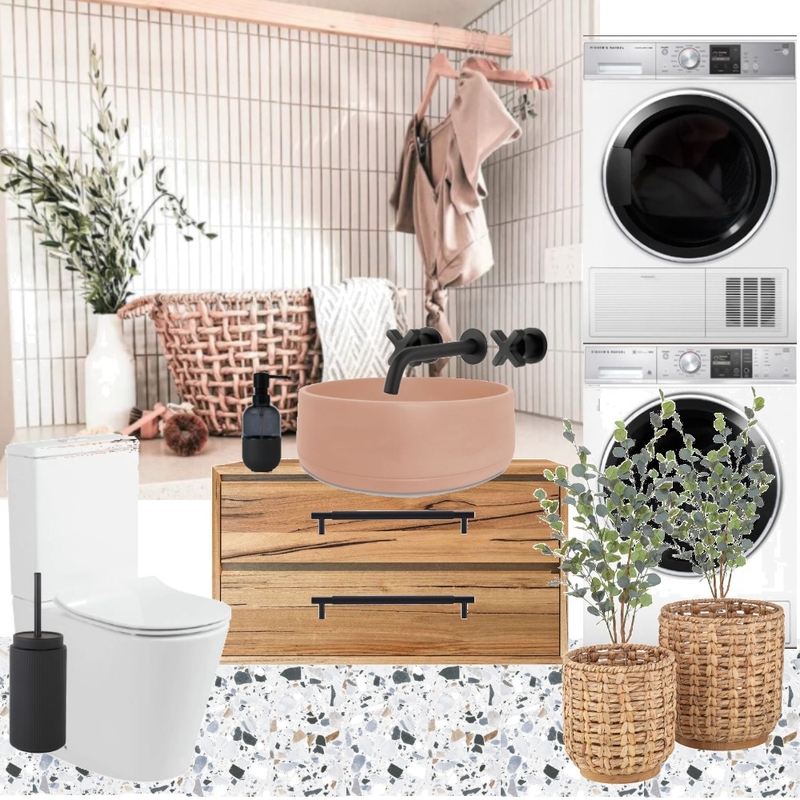 Laundry/Bathroom Mood Board by SarahlWebber on Style Sourcebook