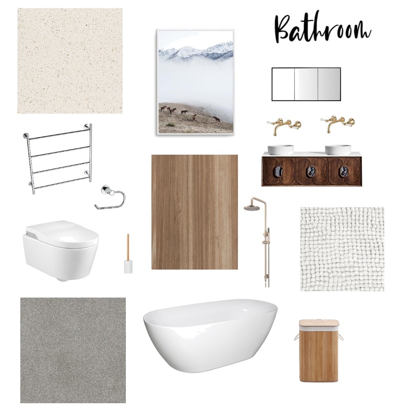 Bathroom Mood Board by Svetlana Raskostova on Style Sourcebook