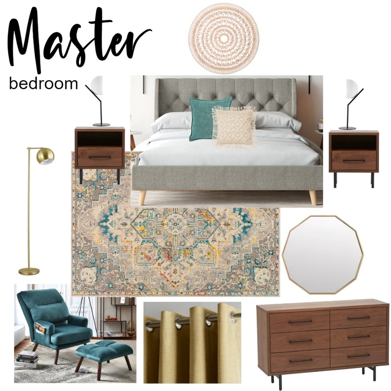 Carole - Master bedroom Mood Board by janiehachey on Style Sourcebook