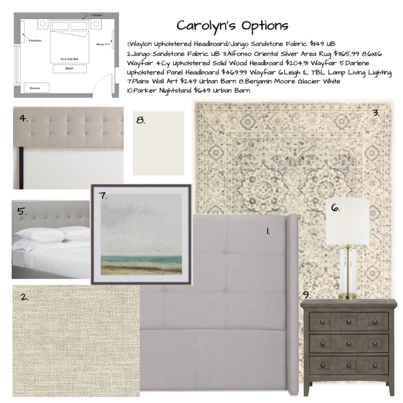 Carolyn's Options Mood Board by jenleclair on Style Sourcebook