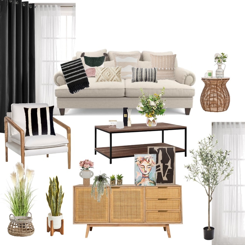 Lounge Room Mood Board by beeyatrice on Style Sourcebook