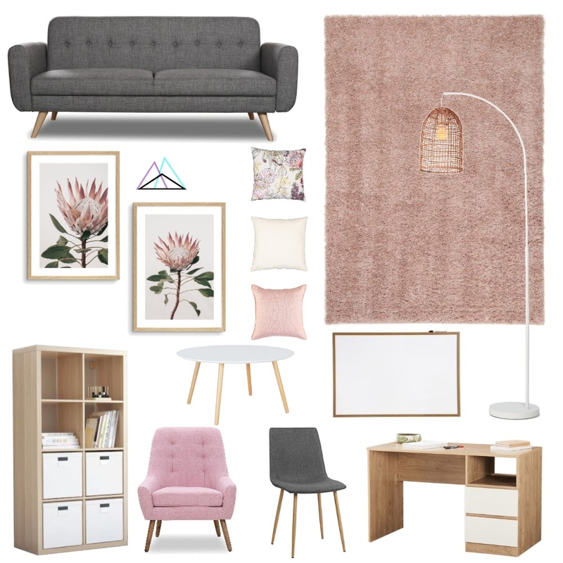 PINK room Mood Board by Invelope on Style Sourcebook