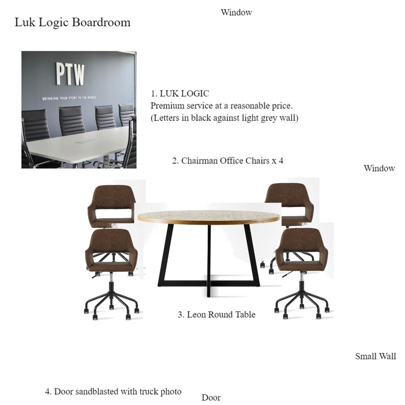 Luk Logic Boardroom Mood Board by Sam on Style Sourcebook