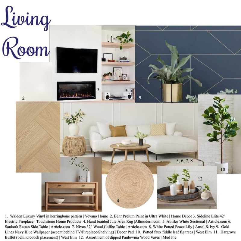 Living Room Mood Board by Nancy Deanne on Style Sourcebook