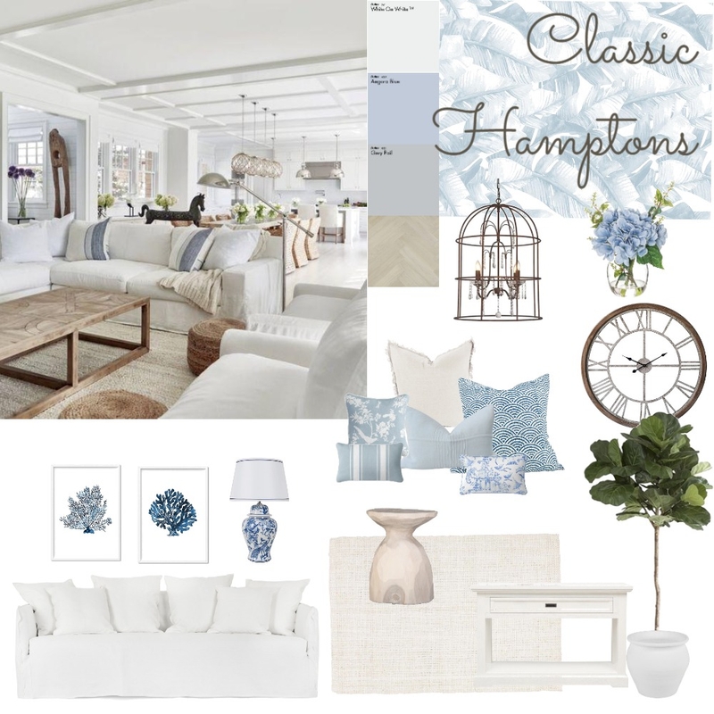 Classic Hamptons Mood Board by Kahryn on Style Sourcebook