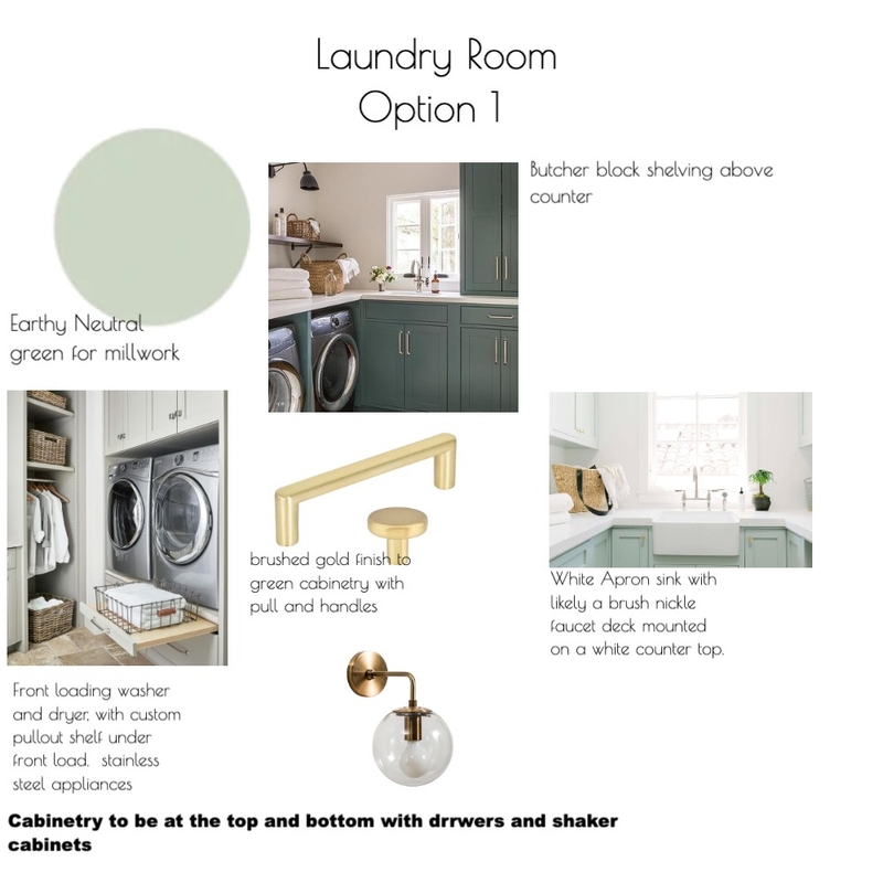 Moorelands sage laundry room Mood Board by Melanie Henry on Style Sourcebook