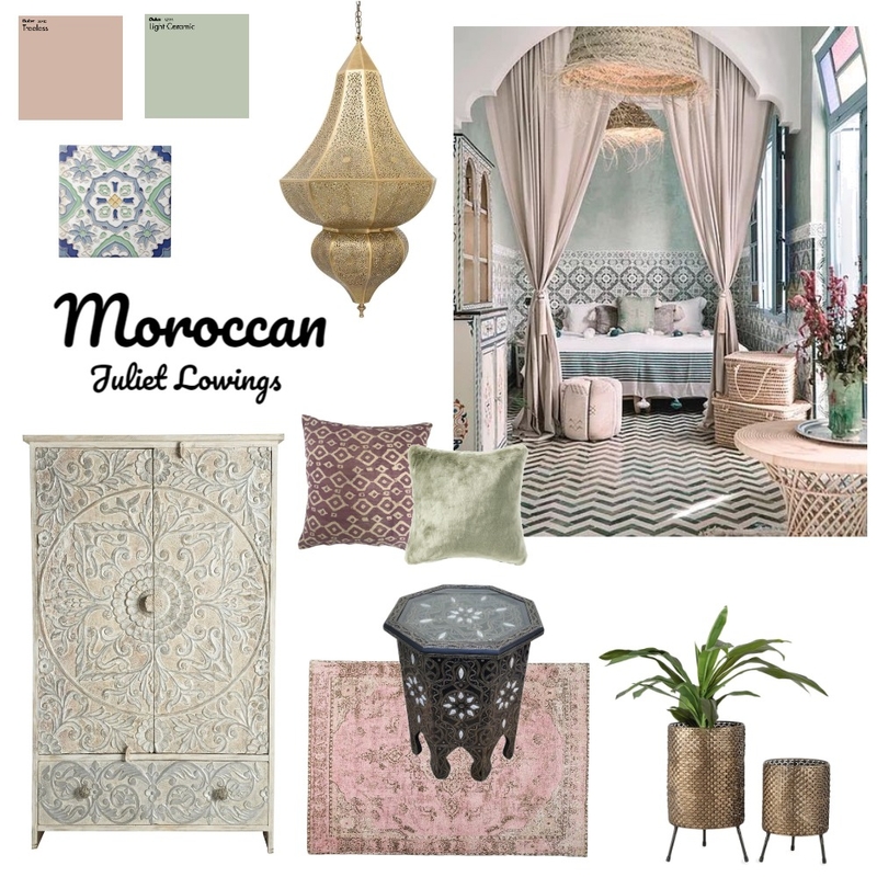 Moroccan Mood Board by juliet Lowings on Style Sourcebook