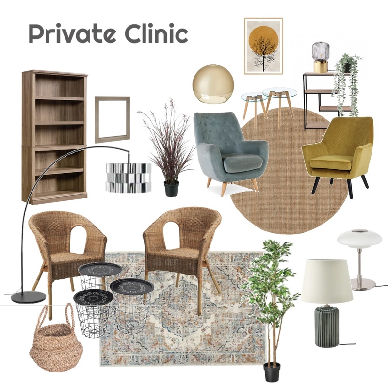 Clinic Mood Board by Talio on Style Sourcebook