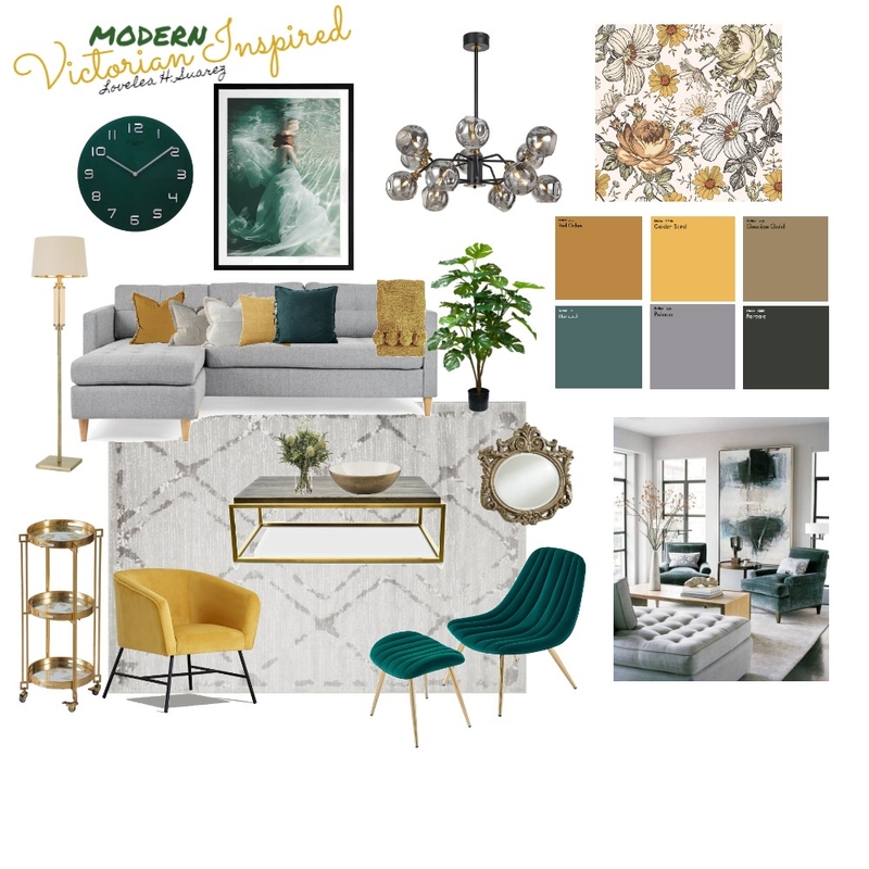 Modern Victorian Inspired Mood Board by suarezl on Style Sourcebook