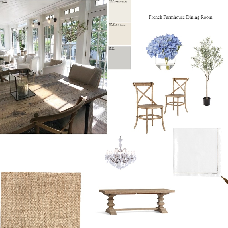 French Farmhouse dining room Mood Board by Kahryn on Style Sourcebook