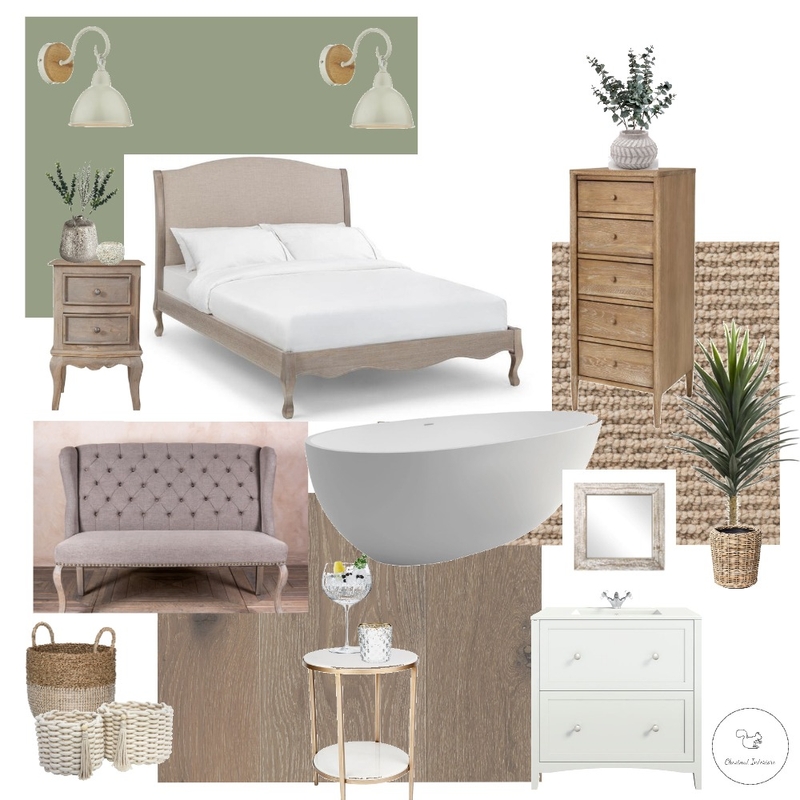 Luxury Master Bedroom Mood Board by Chestnut Interior Design on Style Sourcebook