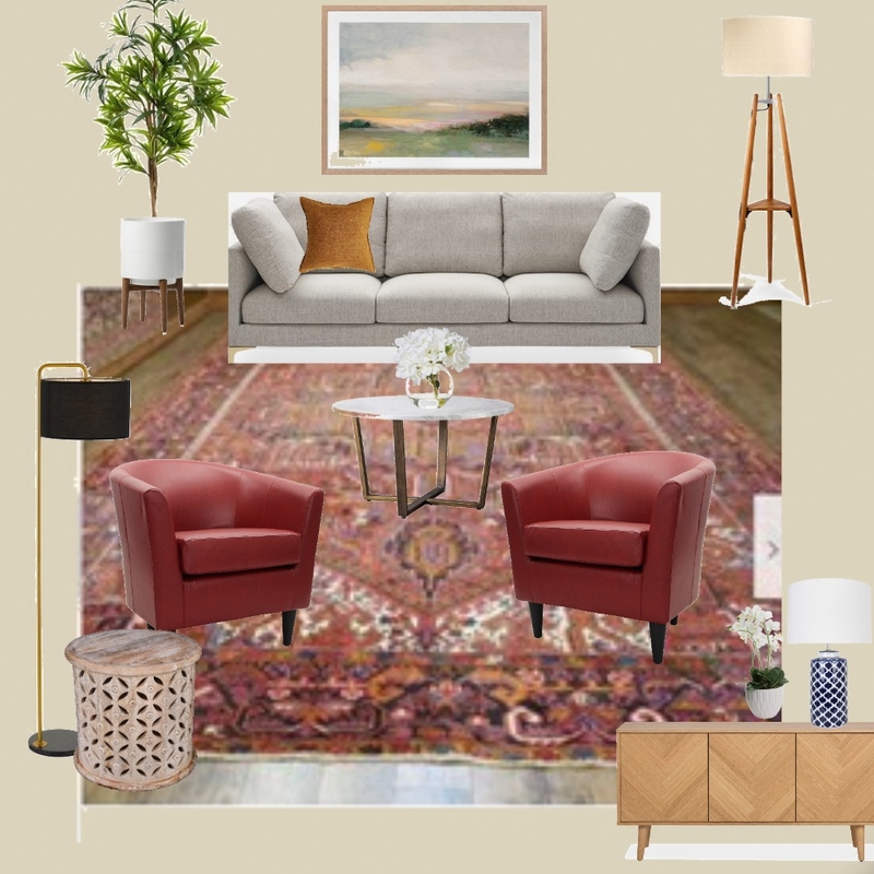 living room heriz Mood Board by Jaleh on Style Sourcebook