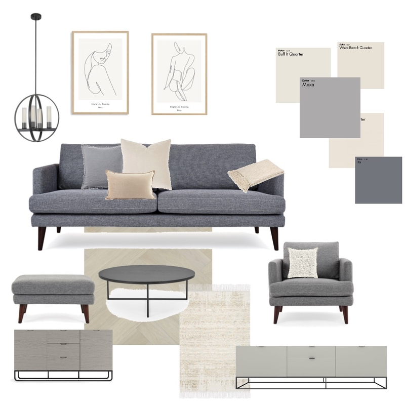 Beige Grey Mood Board by Raff on Style Sourcebook