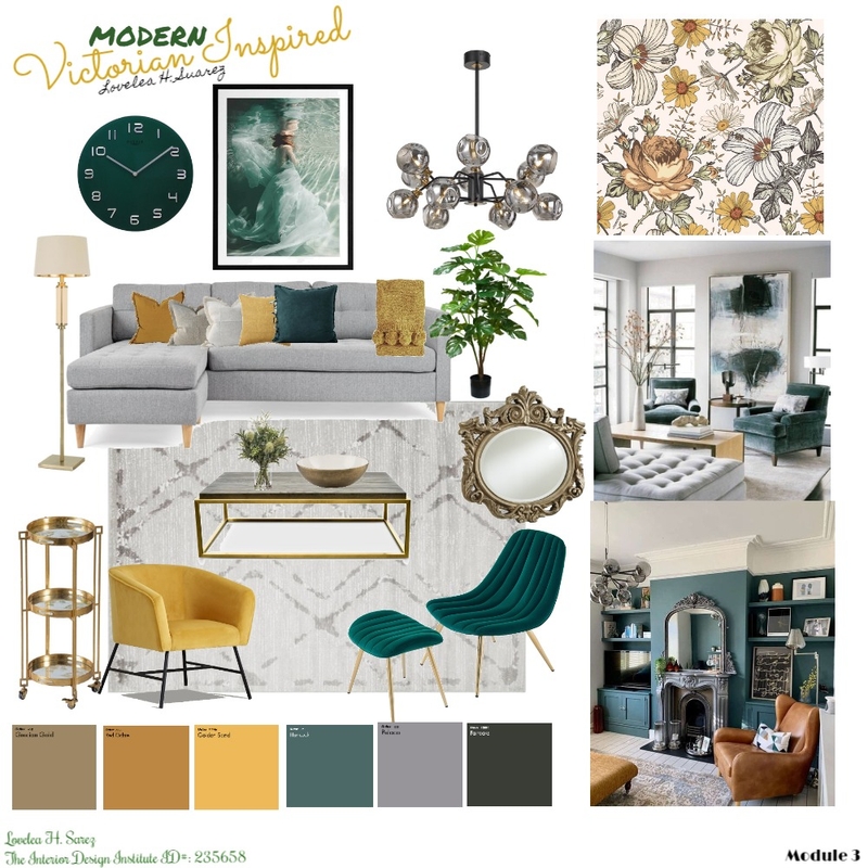 Modern Victorian Inspired Mood Board by suarezl on Style Sourcebook
