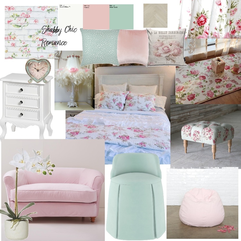 Shabby Chic Romance Mood Board by Ashling on Style Sourcebook