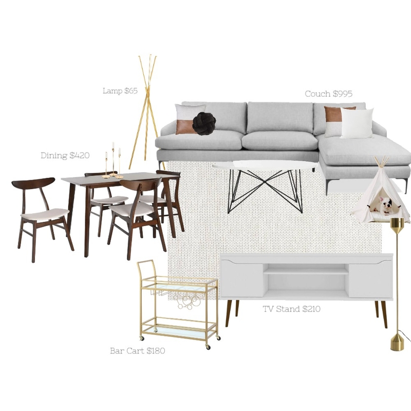 NYC Apt Living Room - 2 Mood Board by coffeebreak on Style Sourcebook