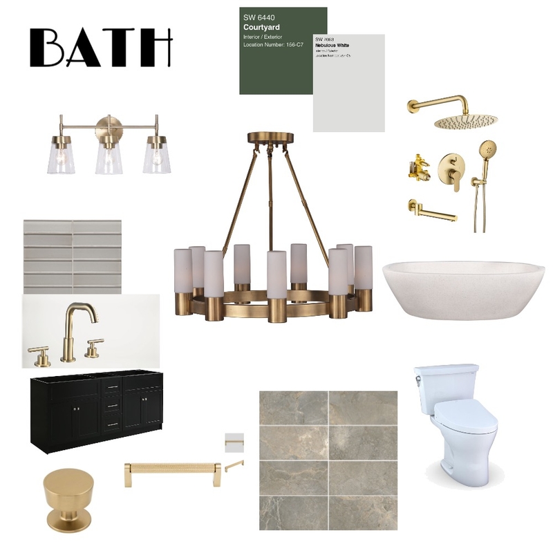 BATH Mood Board by Mary Helen Uplifting Designs on Style Sourcebook