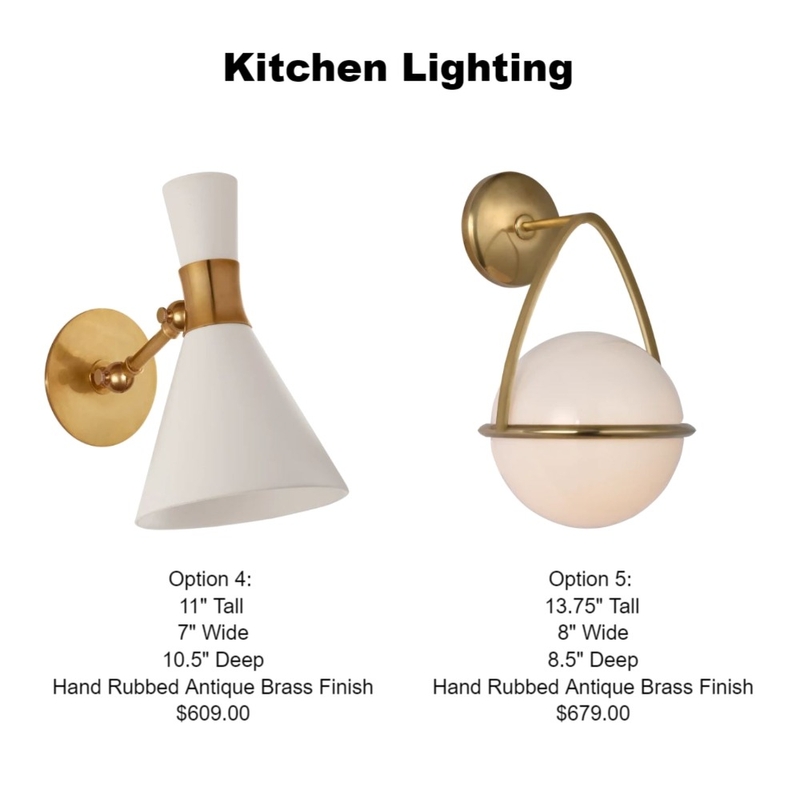 Katy Wheeler Kitchen Lighting 3 Mood Board by Intelligent Designs on Style Sourcebook