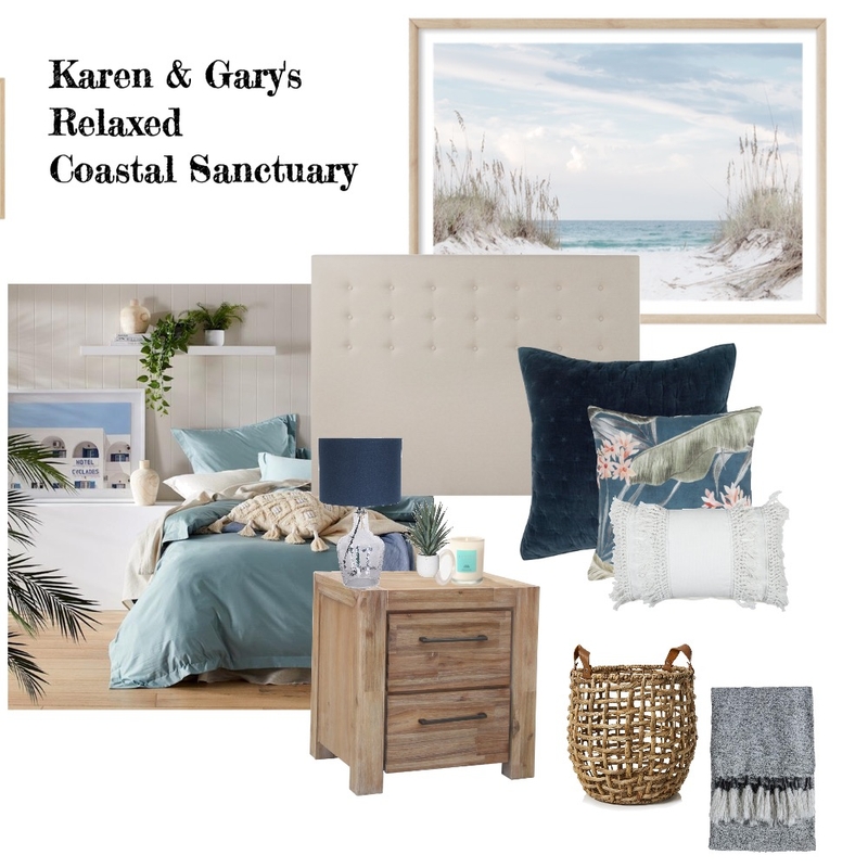 Bedroom Coastal Sanctuary Mood Board by BaysInteriors on Style Sourcebook