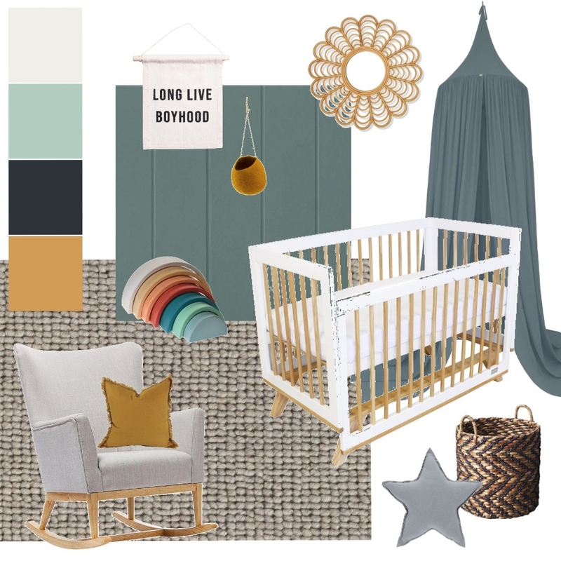 Nursery concept Mood Board by Style Curator on Style Sourcebook