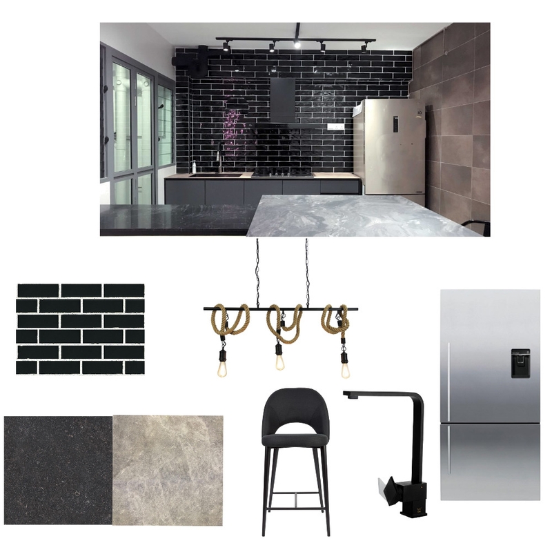 industrial kitchen Mood Board by asterisb on Style Sourcebook