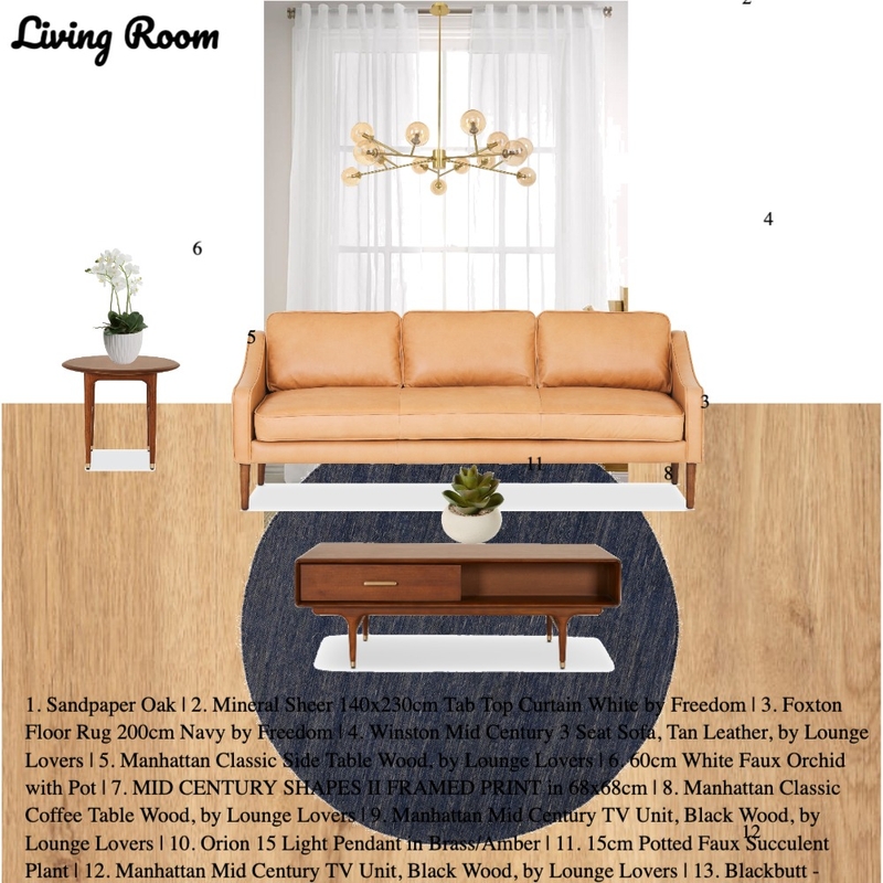 Living room Mood Board by jessicaproner on Style Sourcebook