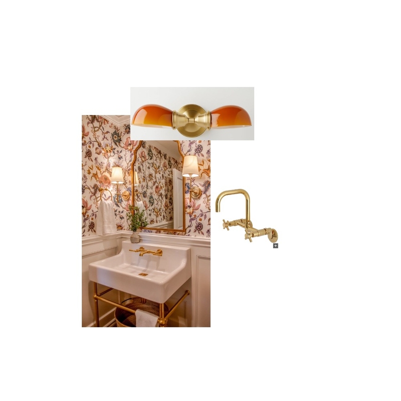 404 Third Ave Powder Room Mood Board by alexnihmey on Style Sourcebook