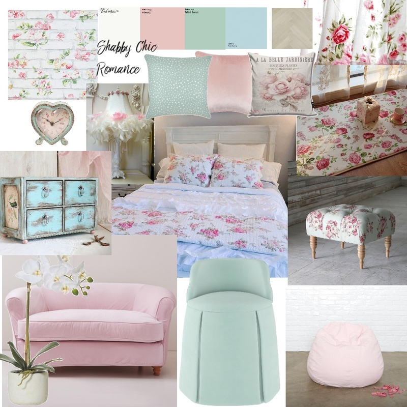 Shabby Chic Romance Mood Board by Ashling on Style Sourcebook