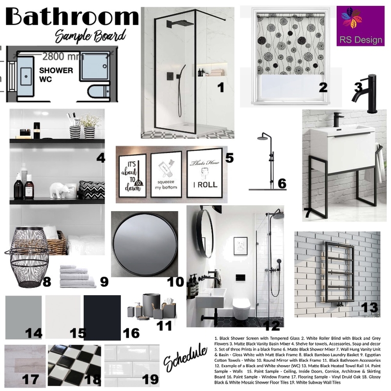 Bathroom M9 Mood Board by Rohan on Style Sourcebook