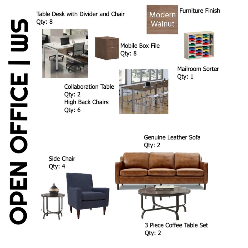 HOU Open Office | WS Mood Board by KathyOverton on Style Sourcebook