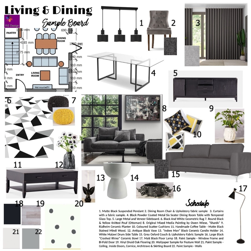 Room 4 Mood Board by Rohan on Style Sourcebook