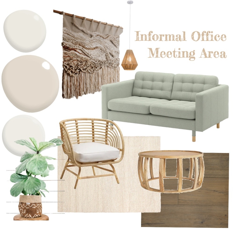 Informal Office Meeting Area Mood Board by Abbey Brookes on Style Sourcebook