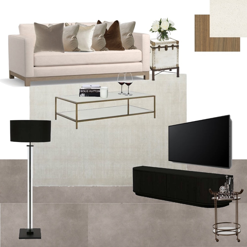 HAWKE - Final Concept Living 1 Mood Board by Kahli Jayne Designs on Style Sourcebook