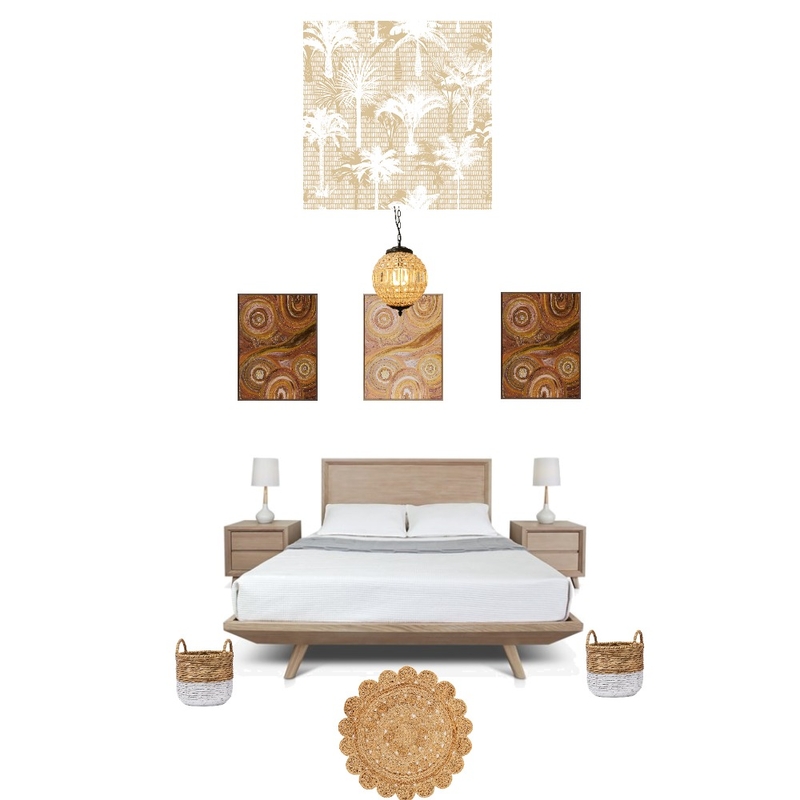 Neutral Bedroom Mood Board by moodybluecrab on Style Sourcebook