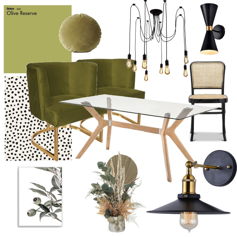 Dining Room Mood Board by Mmaupin89 on Style Sourcebook