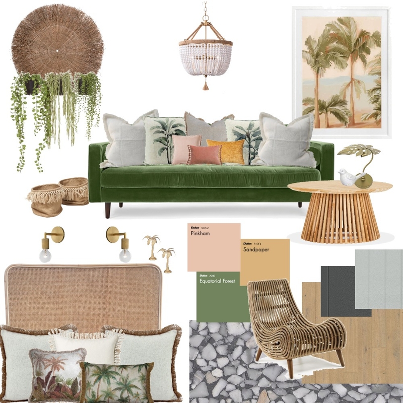 Tropical Mood Board by Lysandra on Style Sourcebook