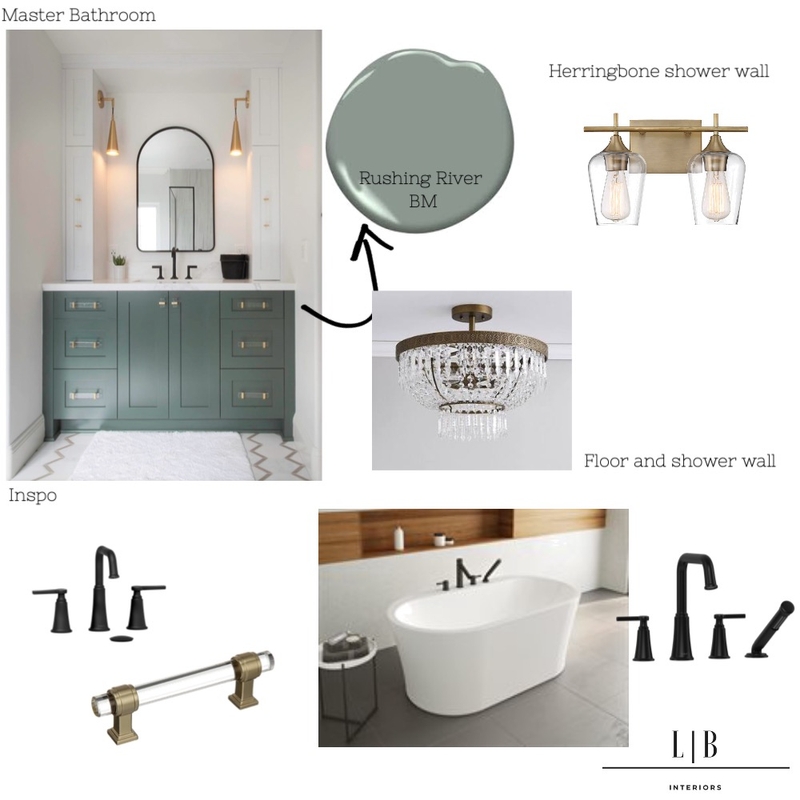 Bates House Master Bathroom Mood Board by Lb Interiors on Style Sourcebook