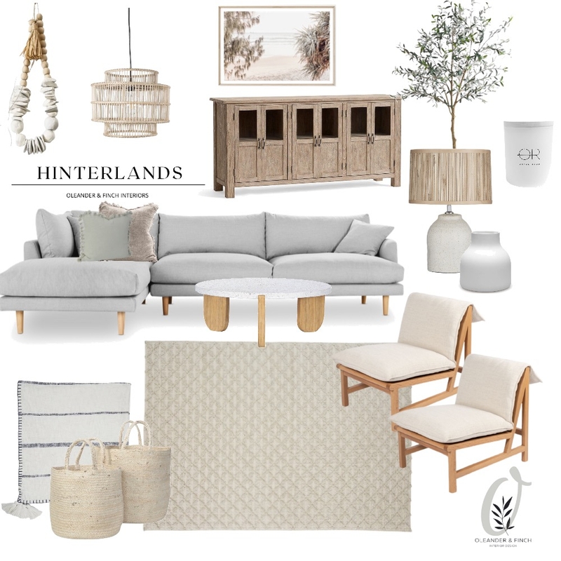 Hinterlands Mood Board by Oleander & Finch Interiors on Style Sourcebook