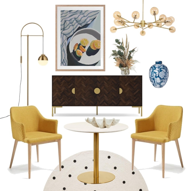 Sunshiney Dining Mood Board by Studio Cloche on Style Sourcebook