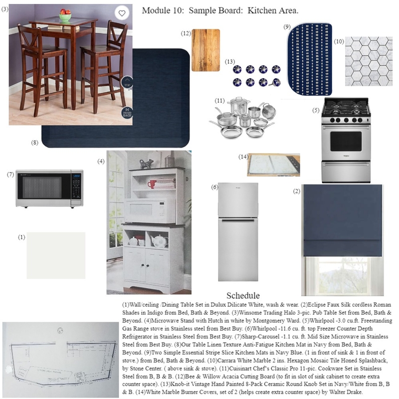 Module 10 Mood Board by Thayna Alkins-Morenzie on Style Sourcebook