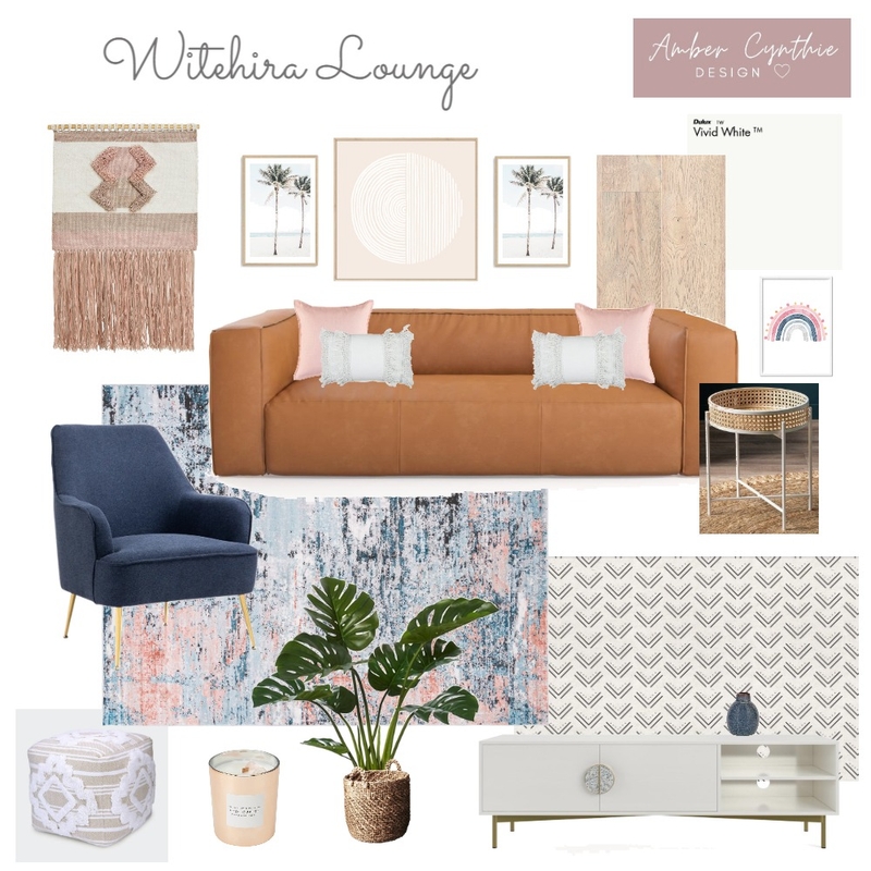 Witehira Lounge Mood Board by Amber Cynthie Design on Style Sourcebook