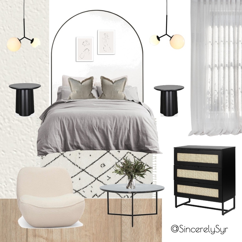 @sincerelysyr - minimal retro bedroom Mood Board by SincerelySyr on Style Sourcebook