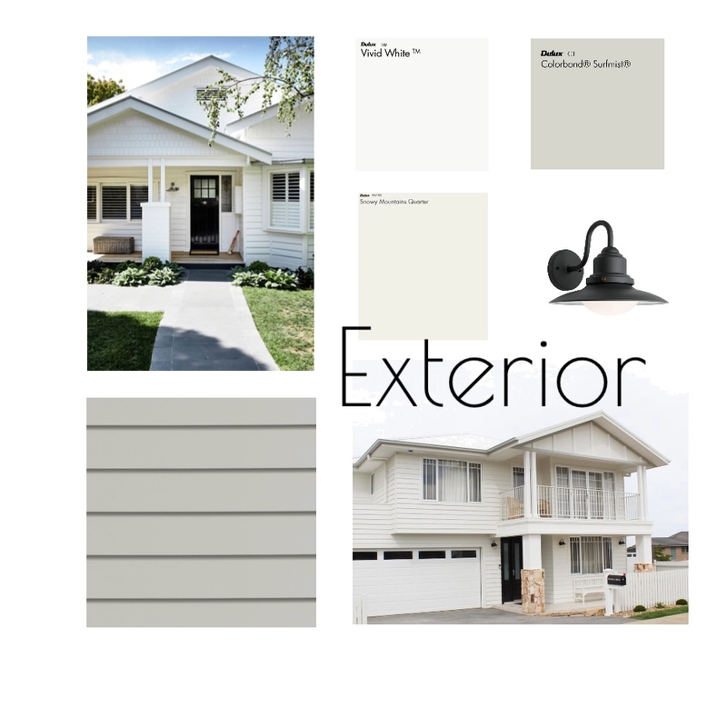 Exterior Mood Board by chlofelly on Style Sourcebook