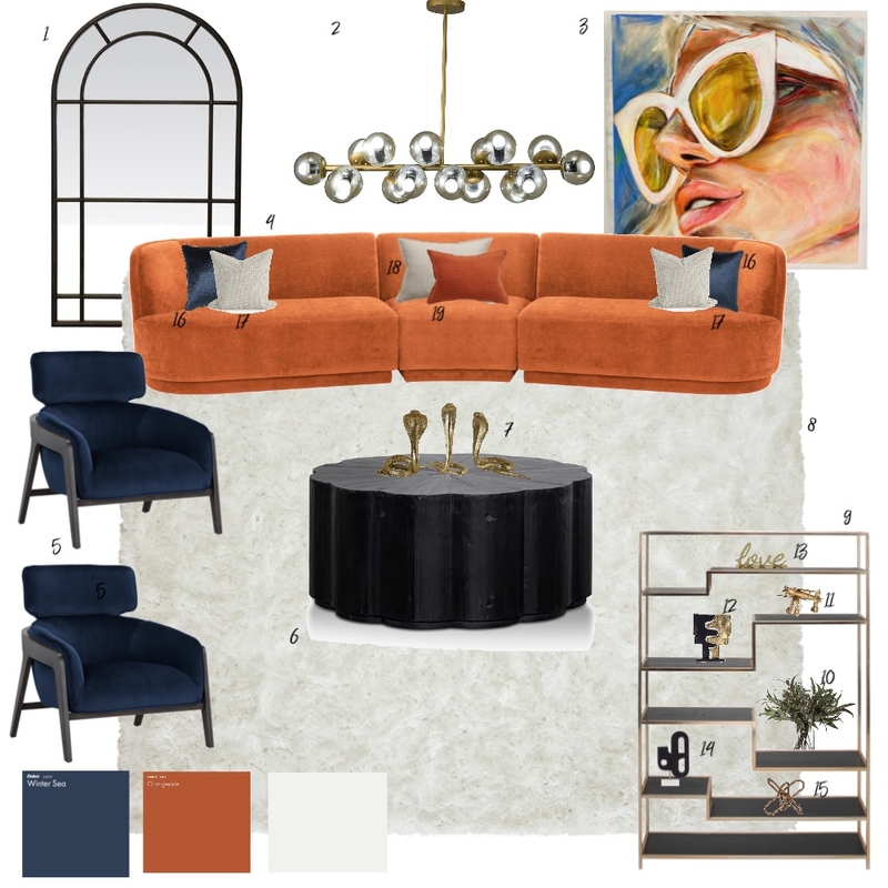 Contemporary living room Mood Board by Jessyanne99 on Style Sourcebook