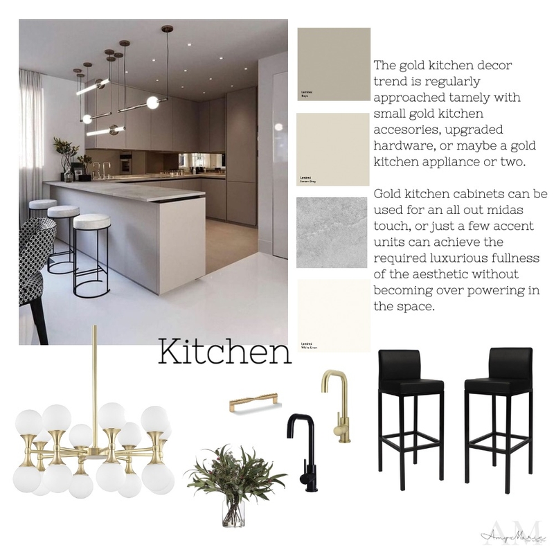 Kitchen Gold Mood Board by Miss.amymariee on Style Sourcebook