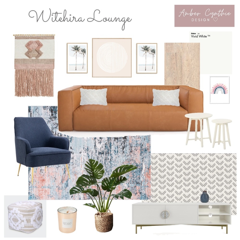Witehira Lounge Mood Board by Amber Cynthie Design on Style Sourcebook