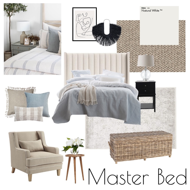 Master Bed Mood Board by chlofelly on Style Sourcebook