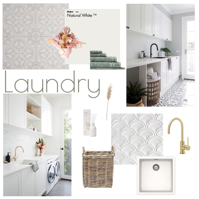 Laundry Mood Board by chlofelly on Style Sourcebook