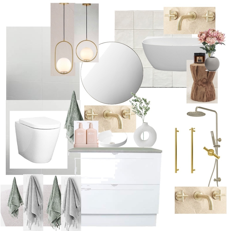 Bathroom 2.0 Mood Board by missklf on Style Sourcebook