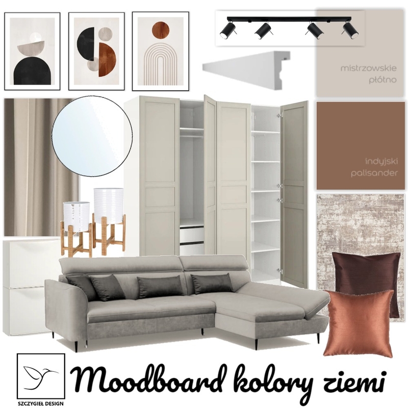 moodboard kolory ziemi Mood Board by SzczygielDesign on Style Sourcebook